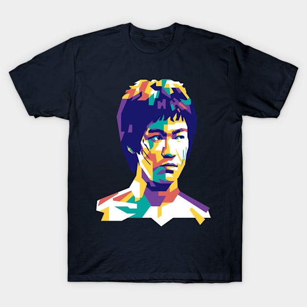 Bruce Lee Limit Color T-Shirt by masnono